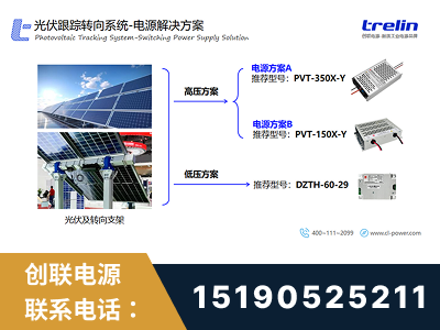 沙河-光伏跟踪转向系统-电源解决方案